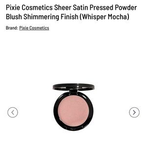 Sheer Satin Pressed Powder Blush - Whisper Mocha